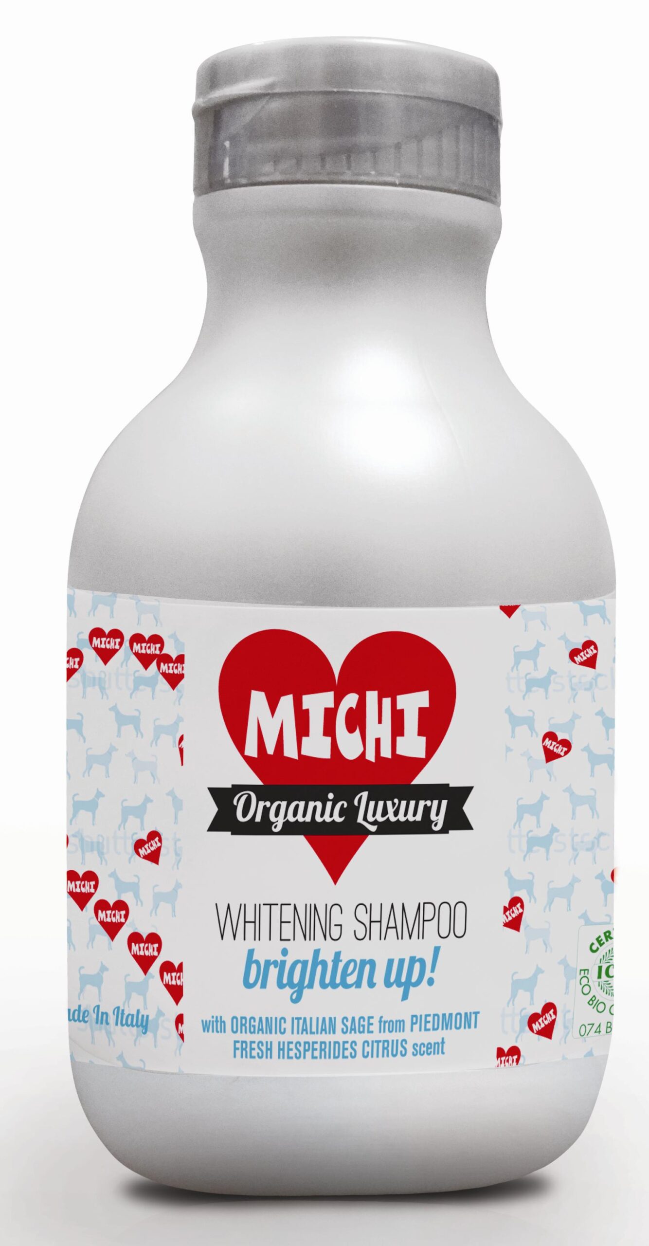 Shampoo Manti Bianchi MICHI Whitening Brighten Up 300ml