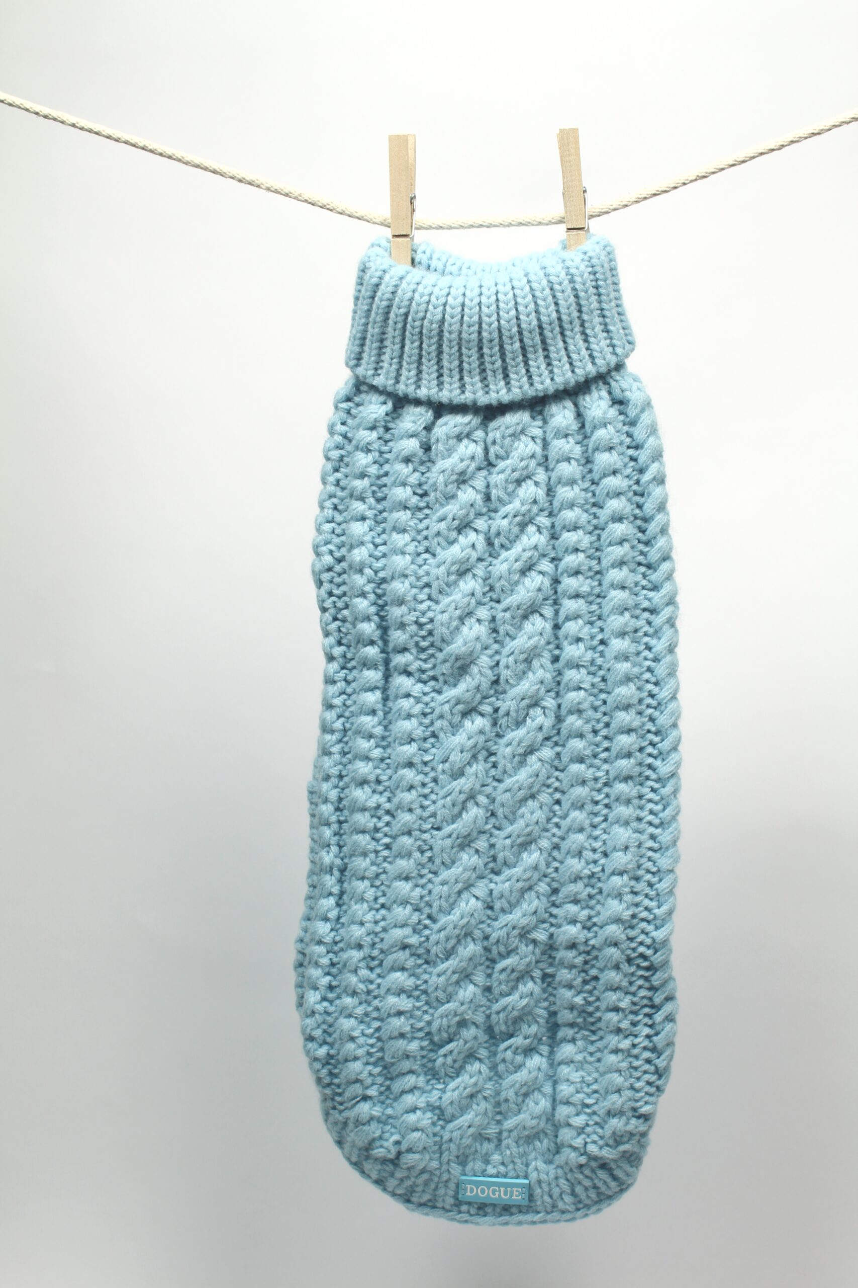 Dogue Maglioncino Cable Knit Sweater  Blue