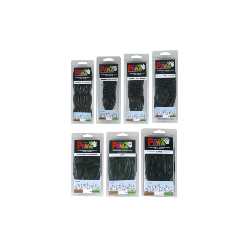 PAWZ SCARPETTE NERE – BLACK DOG BOOTS