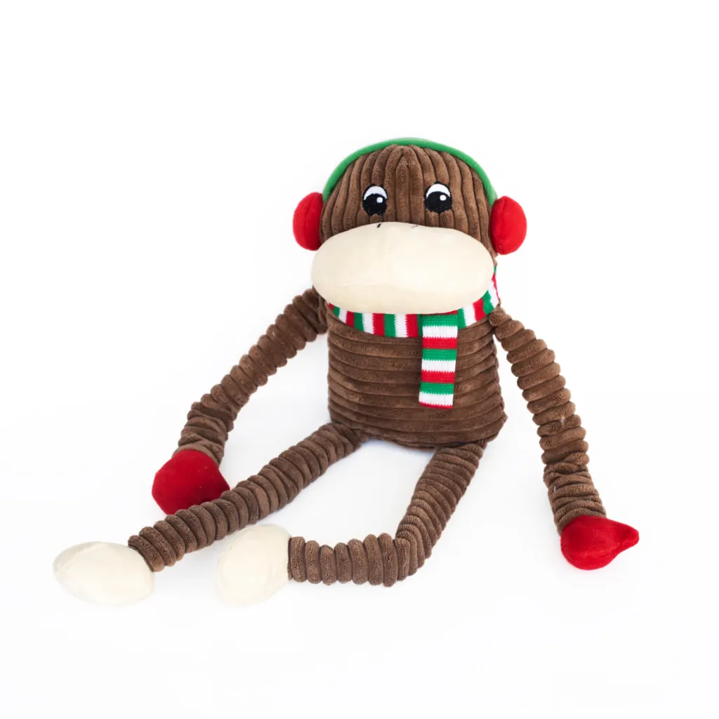 Holiday Crinkle Monkey – XL