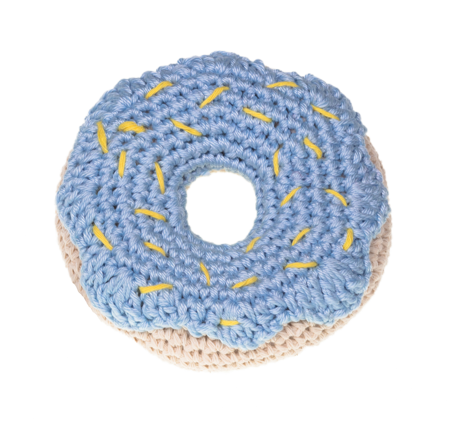 MICHI GIOCO CROCHET DONUT MIRTILLO Toy Blueberry Donut