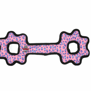 Tuffy Ultimate Tug-O-Gear Pink Leopard