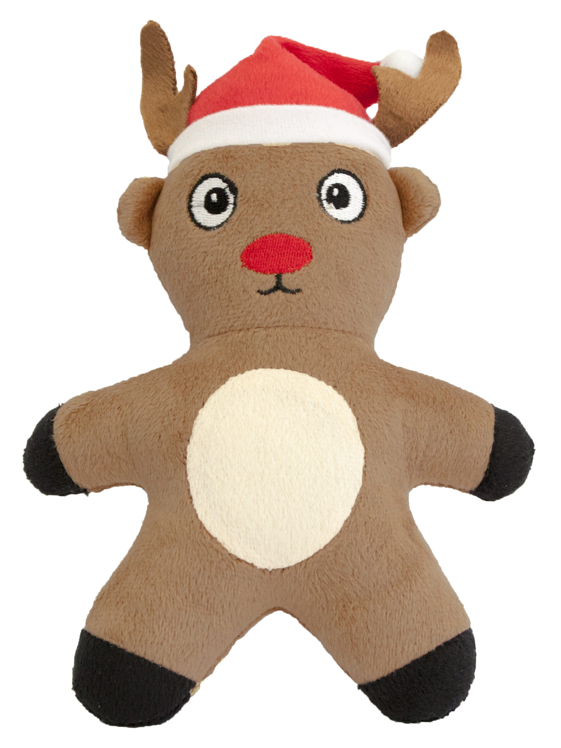 Reindeer Plush Toy with replaceable squeaker