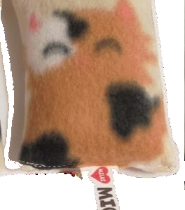 MICHI CATNIP TOY CAT BAG Red Gioco Gatto con erba gatta Sacchetto Gatto Rosso